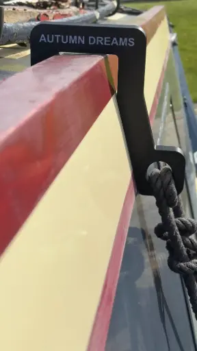 Narrowboat Fender Hook - Customisable